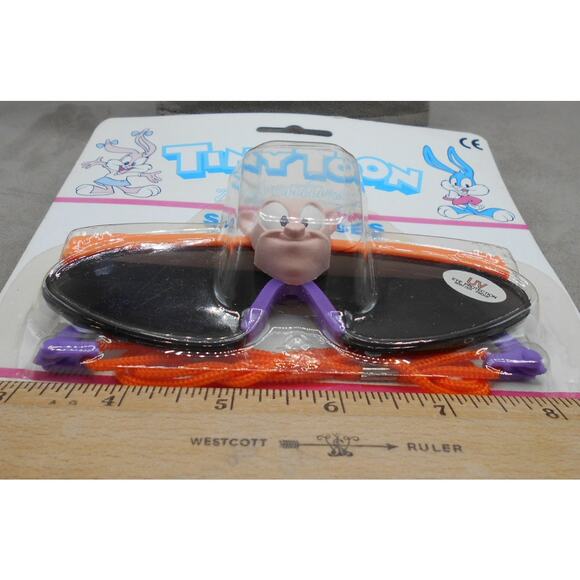 Tiny Toon Adventues Sunglasses Hamton J. Pig NIP Vintage 1995 Dorda Toys 14123 - Picture 4 of 7